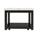 Marcello w/ White Top - Rectangular Coffee Table W/Casters - Tony’s Furniture Store & Linen (GA) - Multi Location