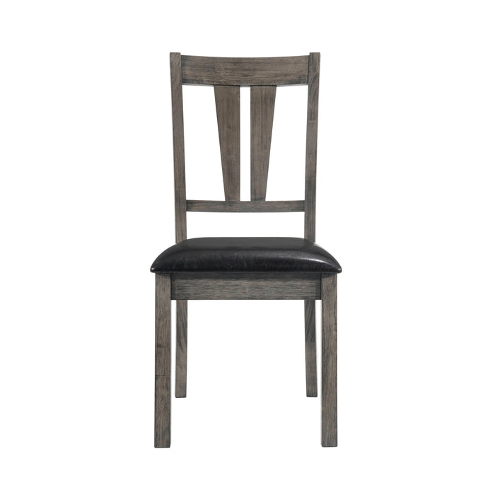 Nathan Fan Back Chair W/Pu Seat (2 Per Pack) - Tony’s Furniture Store & Linen (GA) - Multi Location