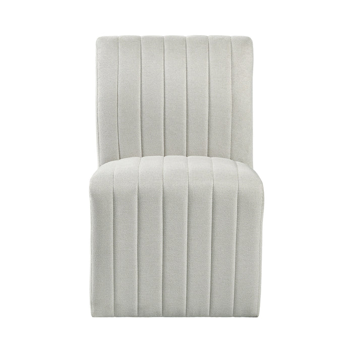 Jemma Upholstered Side Chair in Beige Linen (2 Per Carton) - Tony’s Furniture Store & Linen (GA) - Multi Location