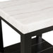 Marcello w/ White Top - End table - Tony’s Furniture Store & Linen (GA) - Multi Location