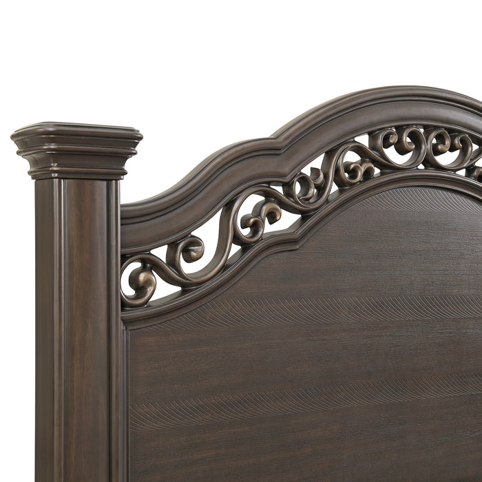 Brunswick Panel Bedroom Set in Mahogany - Tony’s Furniture Store & Linen (GA) - Multi Location
