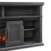 Macau Console with 23"" Fireplace Insert in Grey - Tony’s Furniture Store & Linen (GA) - Multi Location