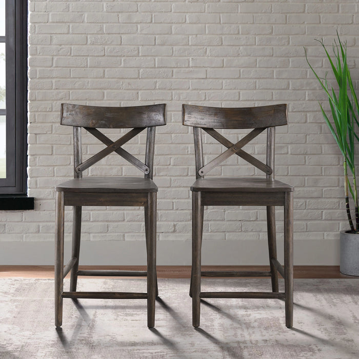 (D210-22C) Coronado- 24'' Counter Stool- Chocolate - Tony’s Furniture Store & Linen (GA) - Multi Location