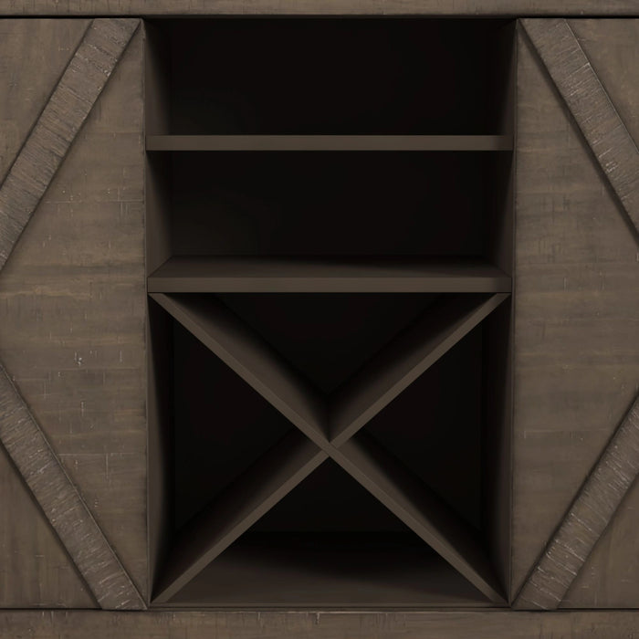 Yellowstone Server in Medium Brown - Tony’s Furniture Store & Linen (GA) - Multi Location
