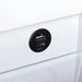 Irvine Mini Dressing Table with Stool, LED and USB in Glossy White - Tony’s Furniture Store & Linen (GA) - Multi Location