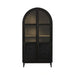Taurus Bookcase in Flat Black - Tony’s Furniture Store & Linen (GA) - Multi Location