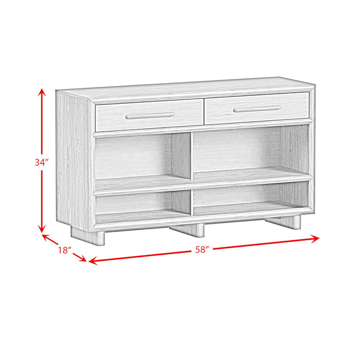 Brisbane Console Table in Brown - Tony’s Furniture Store & Linen (GA) - Multi Location