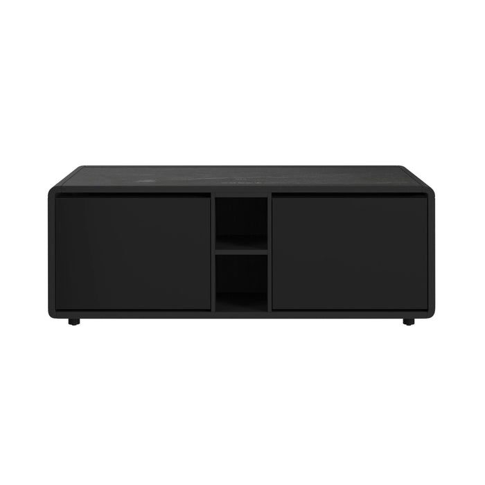 Halo Smart Coffee Table with Cooler and Speaker in Black - Tony’s Furniture Store & Linen (GA) - Multi Location
