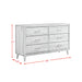 Malibu Bedroom Set with 2 Nightstands in Walnut - Tony’s Furniture Store & Linen (GA) - Multi Location