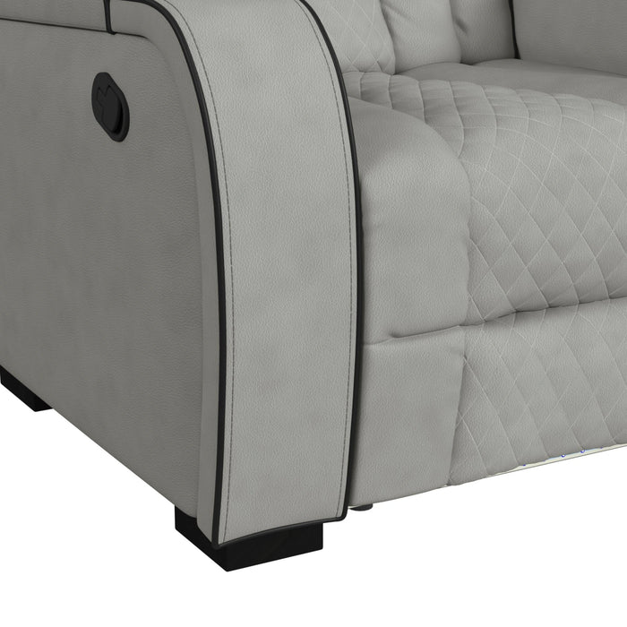 Blitz Motion Recliner with LED - Tony’s Furniture Store & Linen (GA) - Multi Location