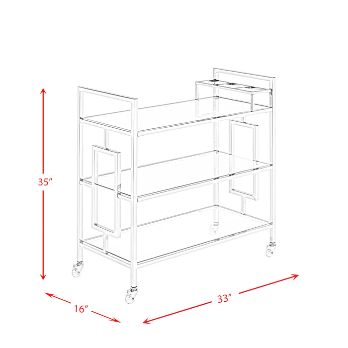 Ezra Serving Cart 3A Packing - Tony’s Furniture Store & Linen (GA) - Multi Location