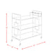 Ezra Serving Cart 3A Packing - Tony’s Furniture Store & Linen (GA) - Multi Location