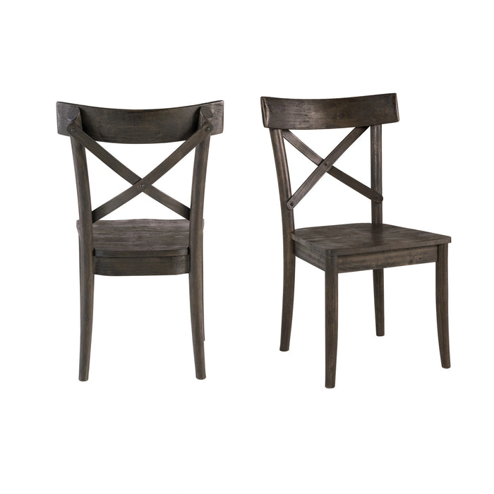(D210-43C) Coronado- Side Chair (2/Ctn)- Chocolate - Tony’s Furniture Store & Linen (GA) - Multi Location