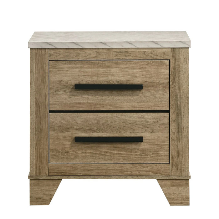 Caro Nightstand in Natural - Tony’s Furniture Store & Linen (GA) - Multi Location