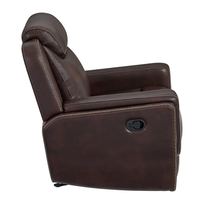 Panther Glider Motion Recliner in Neono Brown