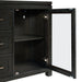 Elodie Server in Charcoal - Tony’s Furniture Store & Linen (GA) - Multi Location