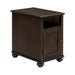 Wagner Chairside Table with USB in Cherry - Tony’s Furniture Store & Linen (GA) - Multi Location