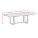 Glinda Dining Set in Brown - Tony’s Furniture Store & Linen (GA) - Multi Location