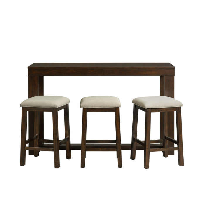 Hardy Occasional Bar Table Single Pack (Table + Three Stools) - Tony’s Furniture Store & Linen (GA) - Multi Location
