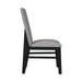 Marlene Dining Side Chair with Grey Fabric in Black (2 Per Carton) - Tony’s Furniture Store & Linen (GA) - Multi Location