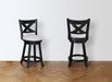 KIPPER SWIVEL PUB STOOL DOVE K/D image