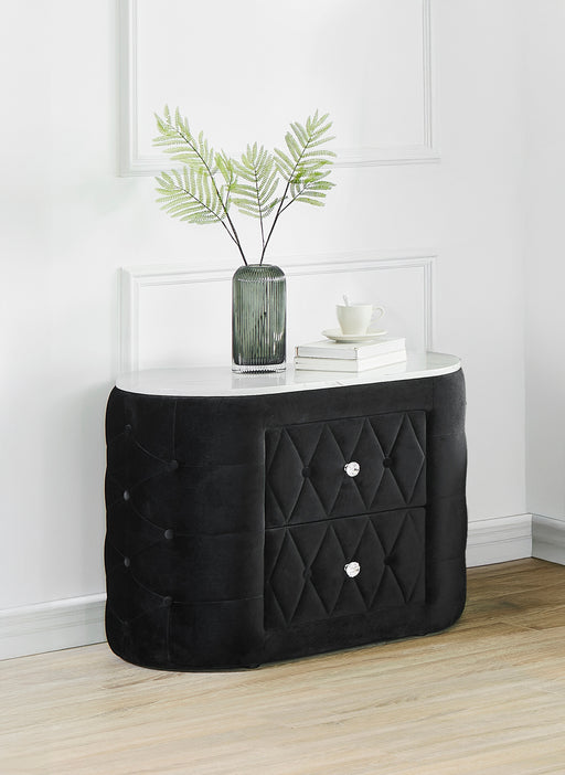 NATALIA NIGHTSTAND BLACK - Tony’s Furniture Store & Linen (GA) - Multi Location