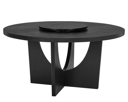 RUPERT ROUND TABLE W/LAZY SUSAN - Tony’s Furniture Store & Linen (GA) - Multi Location