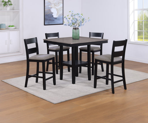 LESTER 5-PK CTR HT TABLE LIGHT GREY - Tony’s Furniture Store & Linen (GA) - Multi Location