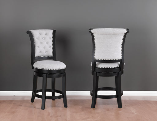 GRANVILLE SWIVEL PUB STOOL DOVE K/D - Tony’s Furniture Store & Linen (GA) - Multi Location