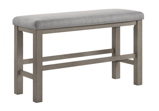 RENWICK COUNTER HT BENCH ALL GREY - Tony’s Furniture Store & Linen (GA) - Multi Location