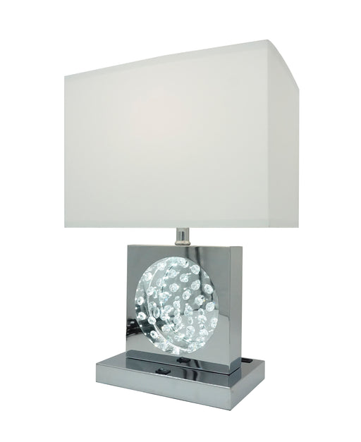 TABLE LAMP CHROME-LED ACCENT - Tony’s Furniture Store & Linen (GA) - Multi Location