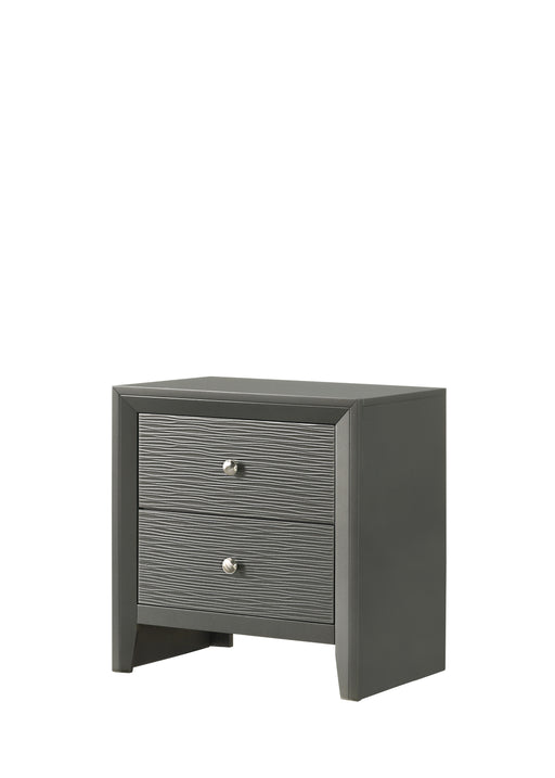 DENKER NIGHTSTAND GUN METAL - Tony’s Furniture Store & Linen (GA) - Multi Location