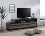 REMINGTON TV STAND GRAY/EBONY - Tony’s Furniture Store & Linen (GA) - Multi Location