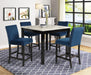 LENNON 5-PK CONTR HT SET ROYAL BLUE - Tony’s Furniture Store & Linen (GA) - Multi Location
