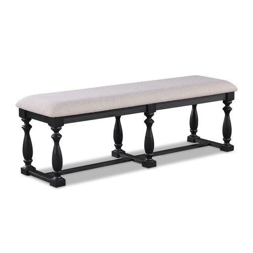 REGENT BENCH CHARCOAL BLACK - Tony’s Furniture Store & Linen (GA) - Multi Location