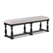 REGENT BENCH CHARCOAL BLACK - Tony’s Furniture Store & Linen (GA) - Multi Location