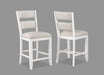 WENDY WHITE COUNTER HEIGHT CHAIR - Tony’s Furniture Store & Linen (GA) - Multi Location