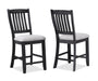 BUFORD COUNTER HT CHAIR LIGHT GREY - Tony’s Furniture Store & Linen (GA) - Multi Location