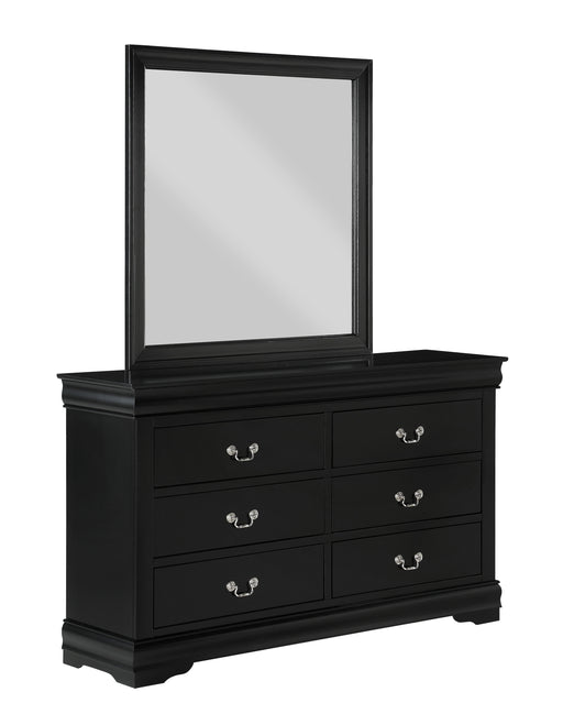 LOUIS PHILIP DRESSER BLACK - Tony’s Furniture Store & Linen (GA) - Multi Location