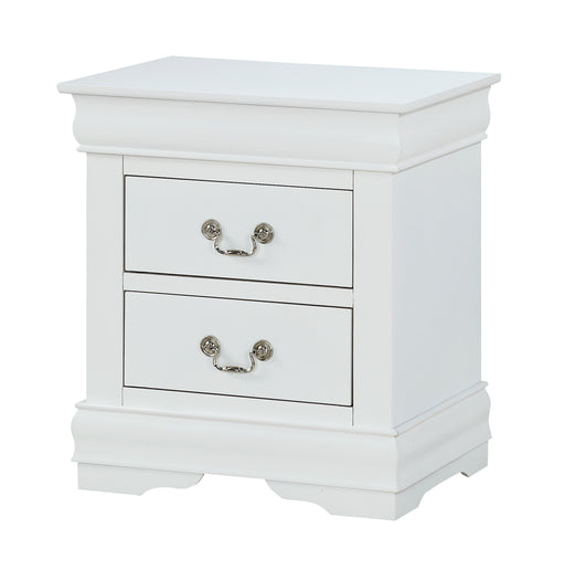 LOUIS PHILIP NIGHTSTAND WHITE - Tony’s Furniture Store & Linen (GA) - Multi Location