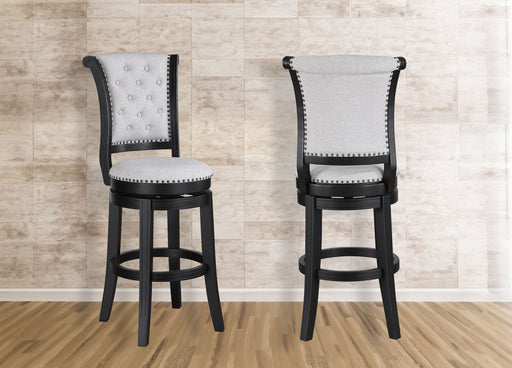 GRANVILLE SWIVEL BAR STOOL DOVE K/D - Tony’s Furniture Store & Linen (GA) - Multi Location