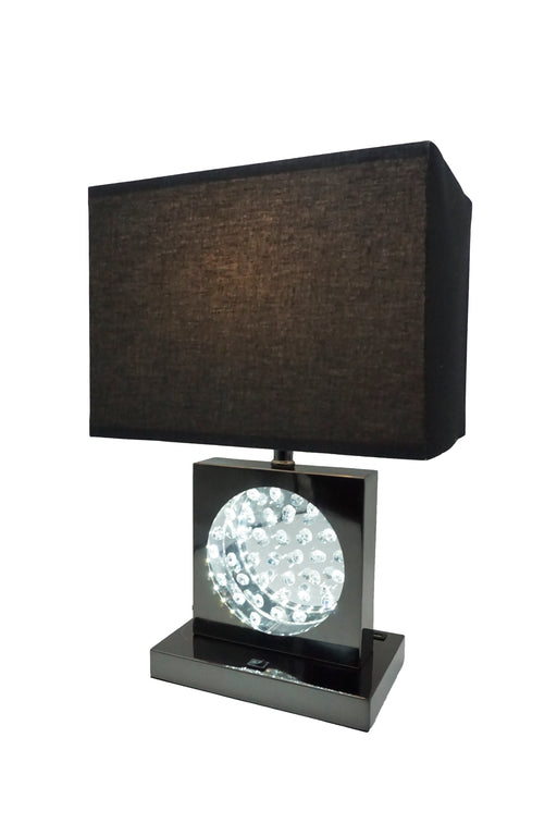 TABLE LAMP BLACK NICKEL-LED ACCENT - Tony’s Furniture Store & Linen (GA) - Multi Location