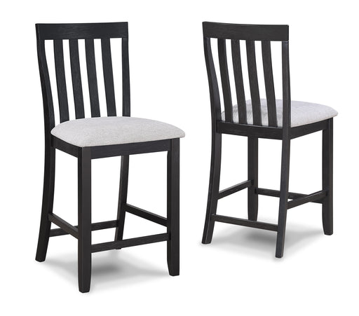 DELFIN COUNTER HEIGHT CHAIR-LIGHT GREY - Tony’s Furniture Store & Linen (GA) - Multi Location