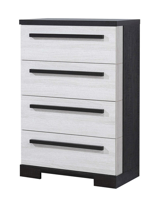 REMINGTON CHEST CHALK/EBONY - Tony’s Furniture Store & Linen (GA) - Multi Location