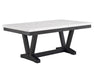 VANCE FAUX MARBLE DINING TABLE - Tony’s Furniture Store & Linen (GA) - Multi Location
