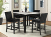 LENNON 5-PK COUNTER HEIGHT SET - Tony’s Furniture Store & Linen (GA) - Multi Location