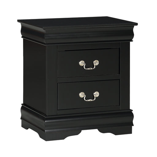LOUIS PHILIP NIGHTSTAND BLACK - Tony’s Furniture Store & Linen (GA) - Multi Location