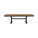 Montrose Dining Table with 20"" Leaf in Espresso and Brown - Tony’s Furniture Store & Linen (GA) - Multi Location