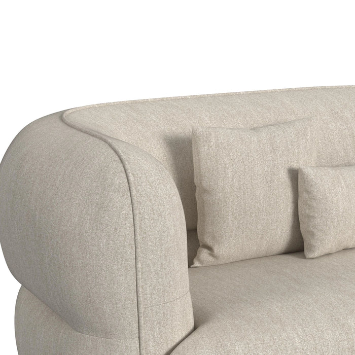 Four Seasons Sectional Set in Woolen Camel with 6 Pillows - Tony’s Furniture Store & Linen (GA) - Multi Location