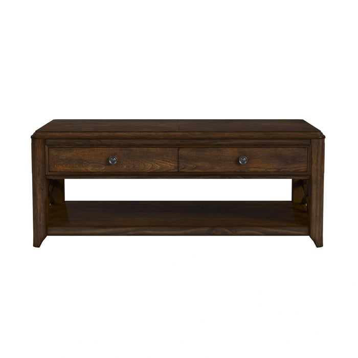 Phillipe Lift-Top Coffee Table in Cherry